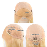 Pre-Made 13x4 Frontal 613 Body Wave Hair Wig