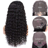 Pre-Made 4x4 Closure Deep Wave Wig