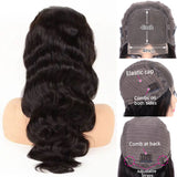 Pre-Made 4x4 Closure Body Wave Wig